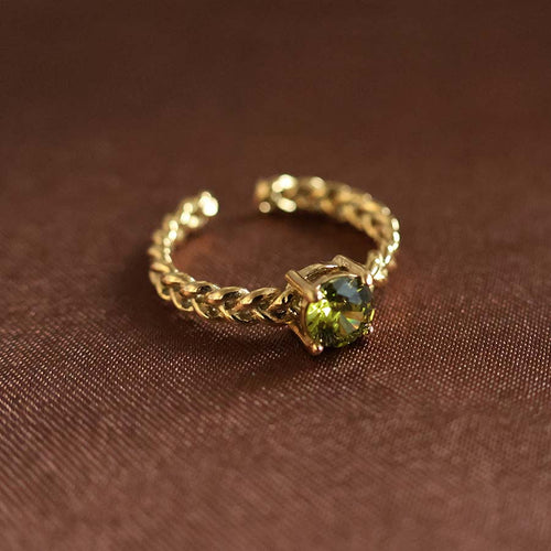 ASTERIA RING - GREEN