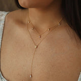 KLEIN LARIAT NECKLACE