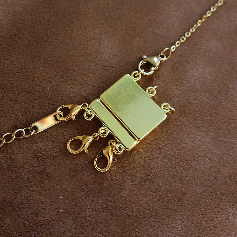 MAGNETIC LAYERED NECKLACE SEPARATOR