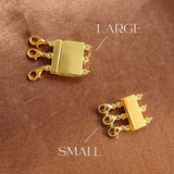 MAGNETIC LAYERED NECKLACE SEPARATOR