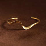 PILLAR BANGLE - GOLD