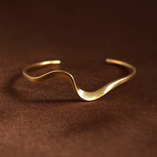 PILLAR BANGLE - GOLD