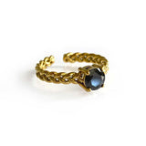 ASTERIA RING - BLACK