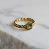 ASTERIA RING - GREEN