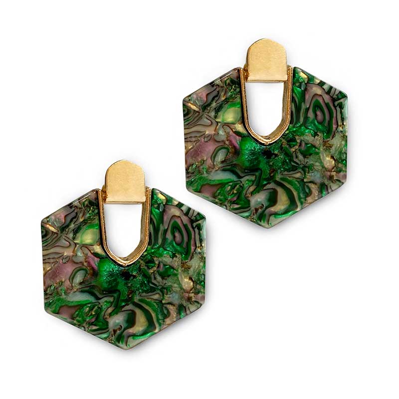 AUDREY EARRINGS - ABALONE