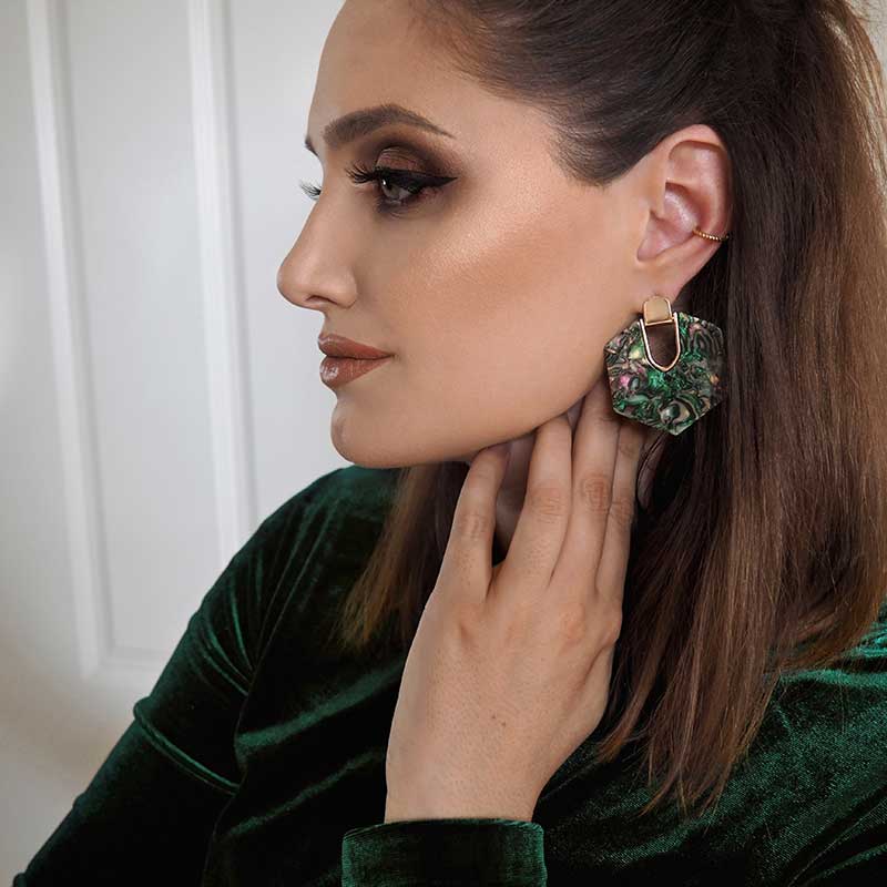 AUDREY EARRINGS - ABALONE