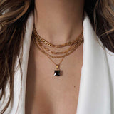 INTUITION NECKLACE - BLACK