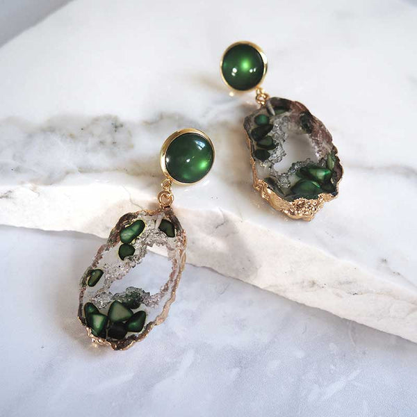 VIRIDIAN EARRINGS